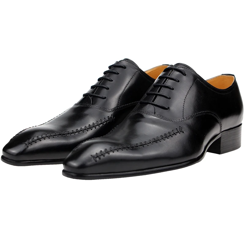 Zgolj Niz ročno Pristen Krava Usnje za čevlje moške sapato socialne formalno poročni čevlji človek obleko urad loafers 39-46 kodo
