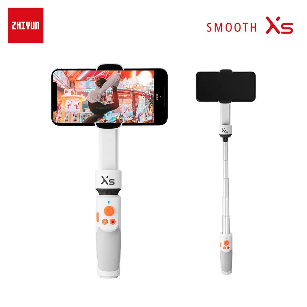 ZHIYUN NEMOTENO XS Telefon Gimbals Selfie Palico Ročni Stabilizator Palo za Pametne telefone iPhone Huawei Xiaomi Redmi Samsung