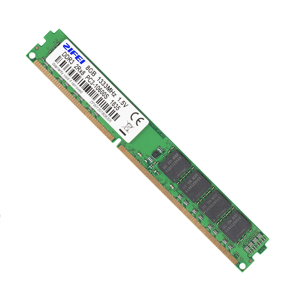 ZIFEI DDR3 RAM 16GB (8GB*2 Dual-channel) 1866 1600 1333 MHz 2Rx8 Dvojno modul 240pin DIMM Namizje Pomnilnik z 16pcs samsung žetonov