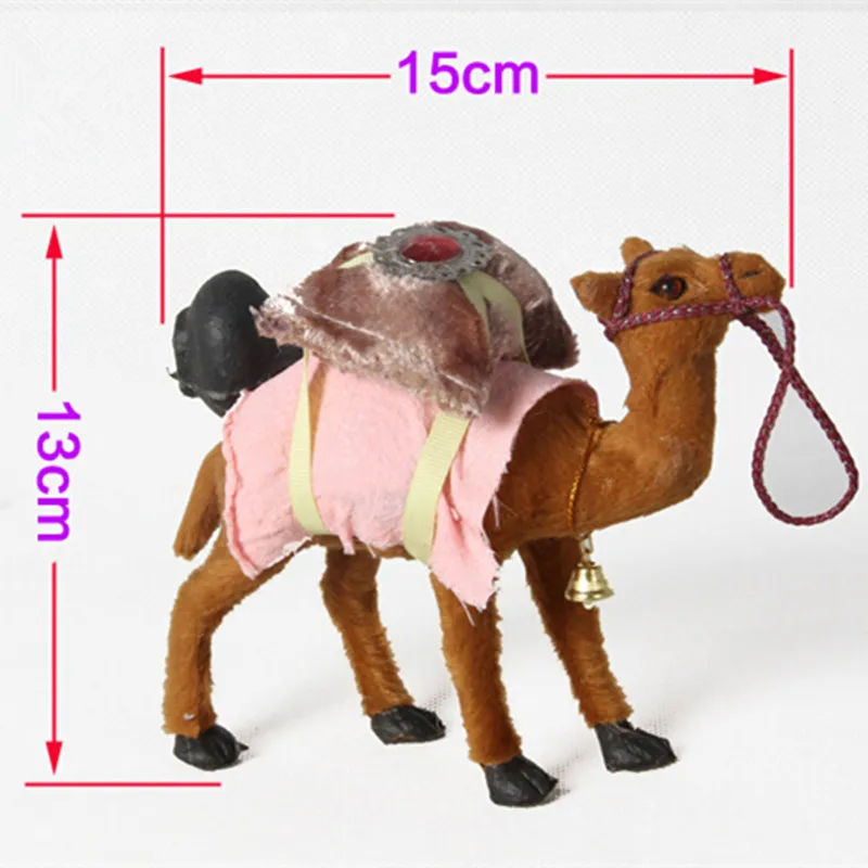 ZILIN Simulirani Kamele Igrača/Kamele Model arabski Spominki, Trgovina Dekoracijo 15*13 cm