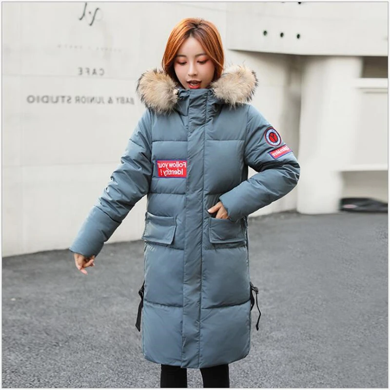 Zimska jakna ženske parkas 2019 ženske korejski bombaž-oblazinjena plašč žensk debel bombaž, oblazinjeni topel kruh plašč casaco femininoR159