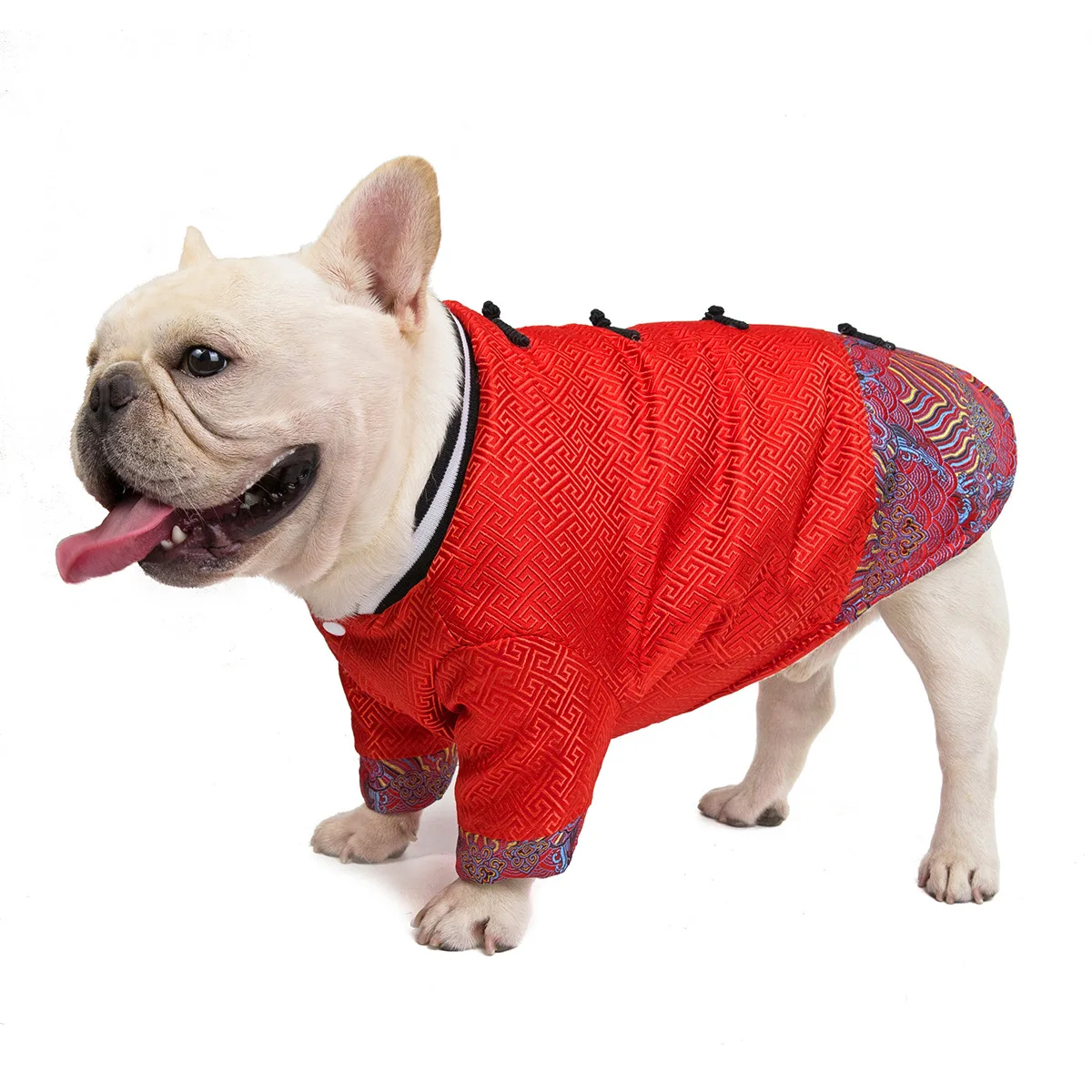 Zimska Oblačila Za Pse, Kitajsko Novo Leto Ljubljenčki, Psi Oblačila Toplo Pes Za Francoski Buldog Chihuahua Majhne, Srednje Pse