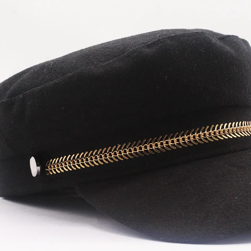 Zimske Ženske toplo kapo debelejši volnene baretka klobuki slikarjev' baretka kape moške berets kul stil tovarne, ki prodaja neposredno