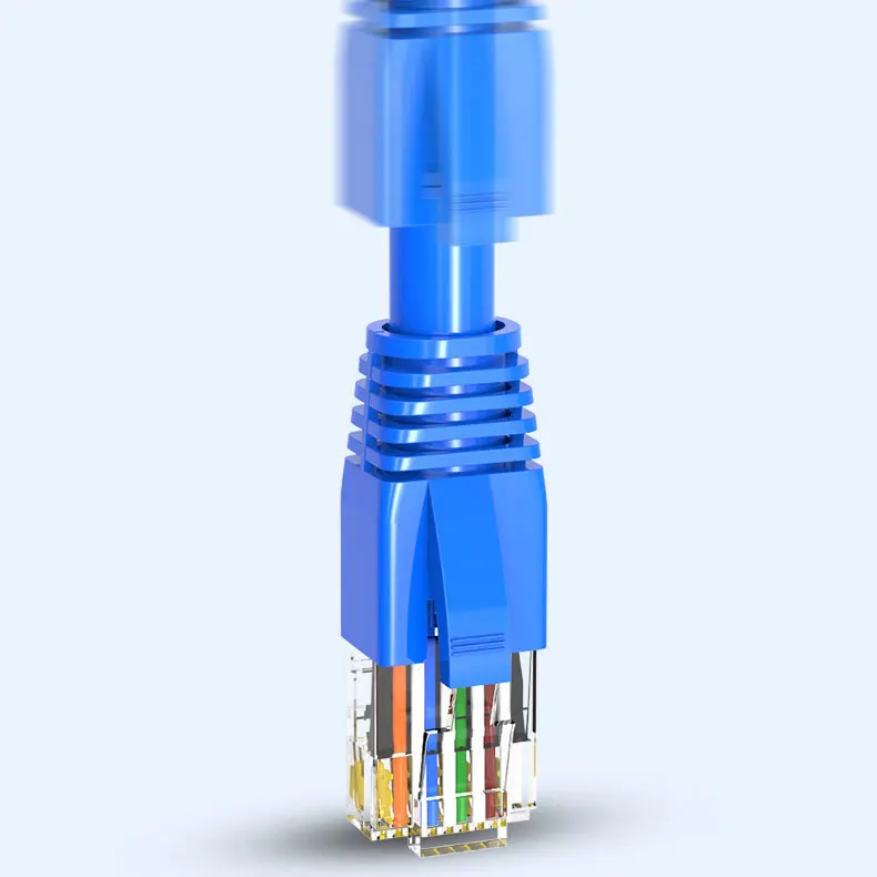 ZoeRax 50PCS RJ45 Ethernet Omrežni Kabel razbremenitev Čevlji Kabelski Priključek, Vtič, Prevleke za CAT8 CAT7 CAT6A (OD: 7.0 mm~8,5 mm)