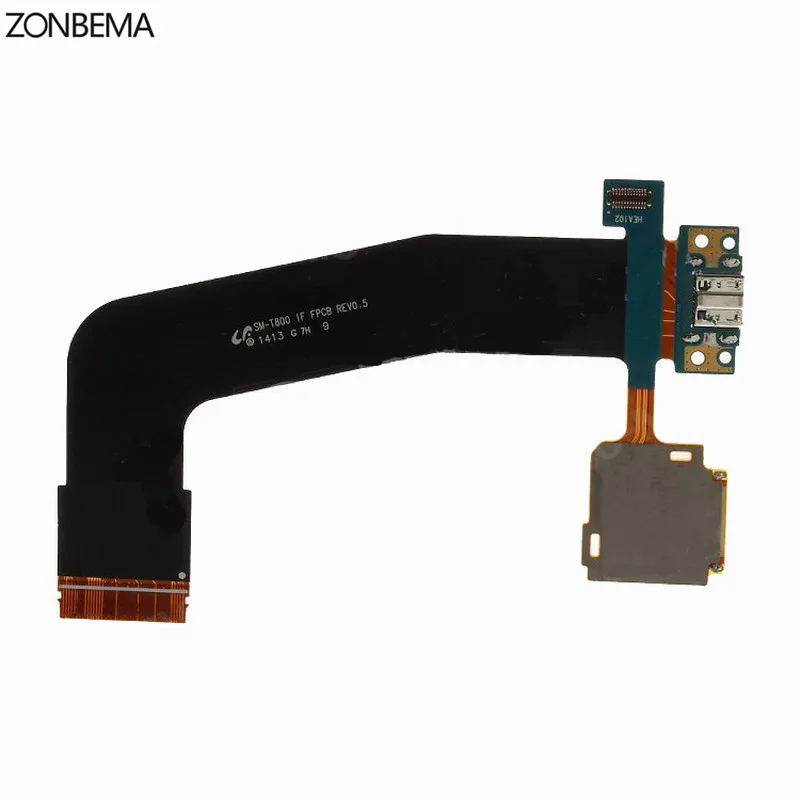 ZONBEMA 20pcs/veliko Visoke kakovosti Za Samsung Galaxy Tab S 10.5 T800 T801 T805 Polnjenje Polnilnik Dock Vmesnik + Sim Bralec Flex Kabel