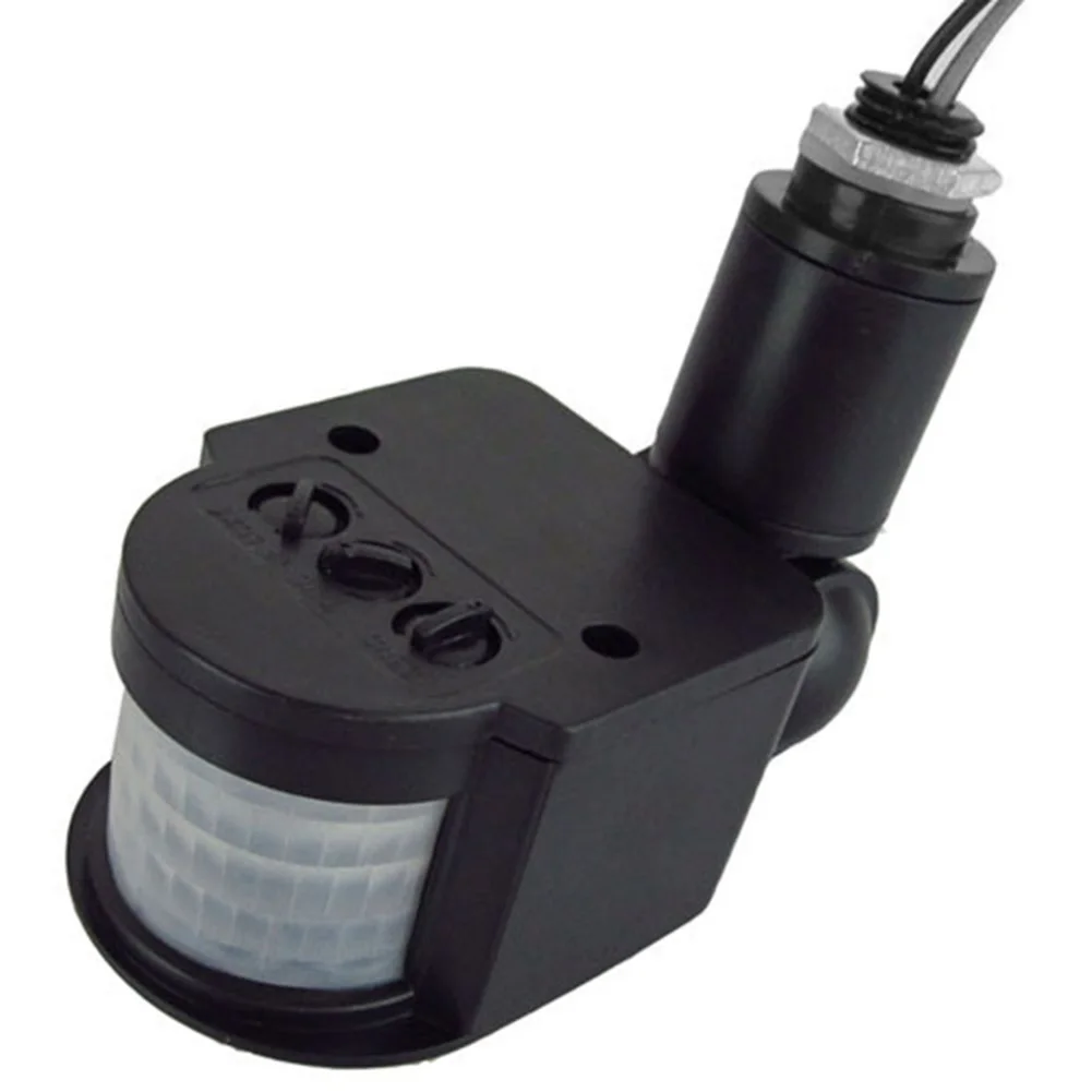 Zunanja Stenska Svetilka Luč Stikalo za Avtomatski Ir PIR Senzor Gibanja Detektor AC LED Poplav Svetlobe Pozornosti