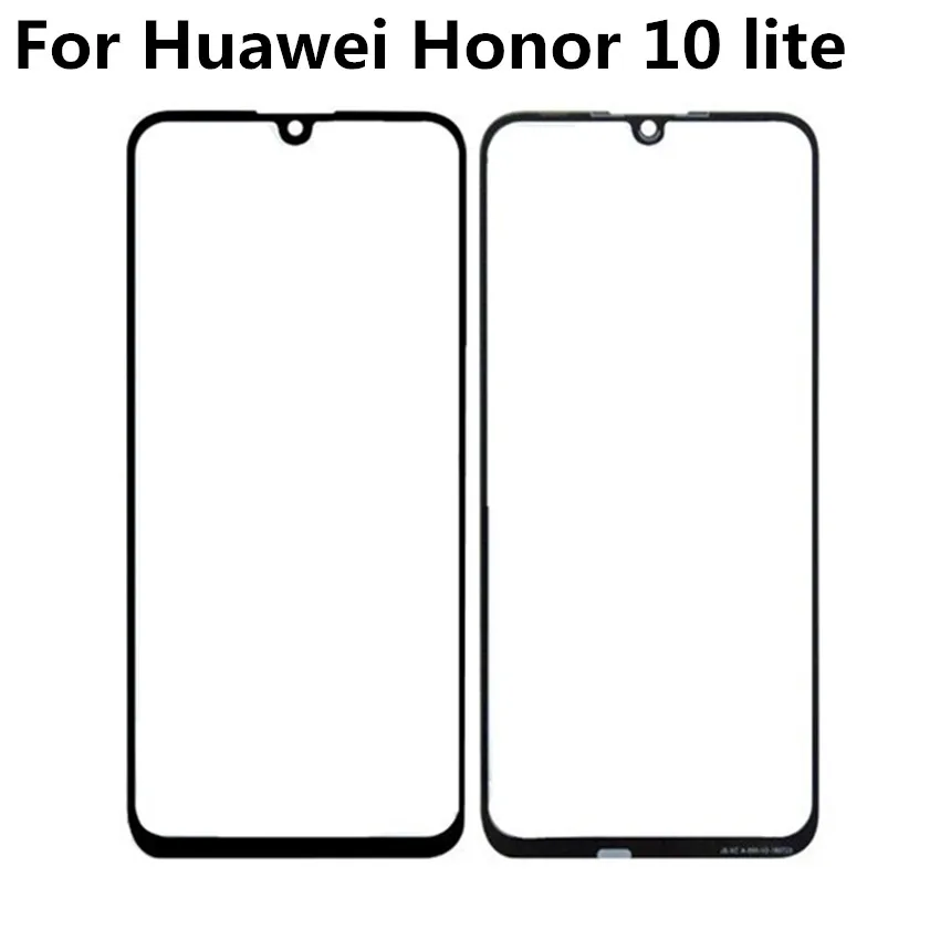 Zunanji Steklo Objektiv na Zaslonu na Dotik Zamenjava Za Huawei Honor 10 lite Steklo Objektiv Zamenjava rezervnih Delov