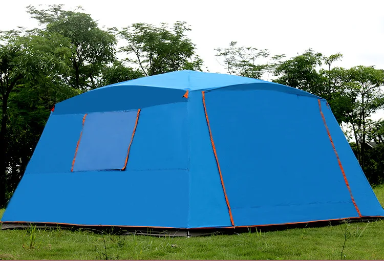 Zunanji šotor krošnjami 5-8 ljudi dvorišče zaščito pred soncem anti-komar kampiranje odtenek pergola multi-oseba, žar na plaži prosti čas šotor