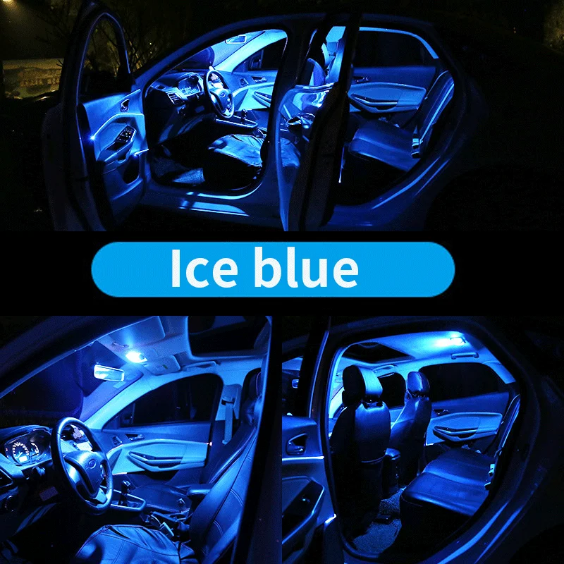 ZXCXZ 9Pcs Canbus Brez Napake LED Lučka Avto Žarnice Notranjost Paket Komplet Za-2018 BMW i3 Zemljevid Dome Prtljažnik Vrata Škatle za Rokavice Svetlobe