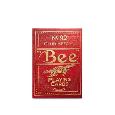 Čebela Gold Edition Coterie Igralne Karte, Modra/Rdeča Magia Poker USPCC Novo Zaprti Dosegljivi Kartice čarovniških Trikov Rekviziti