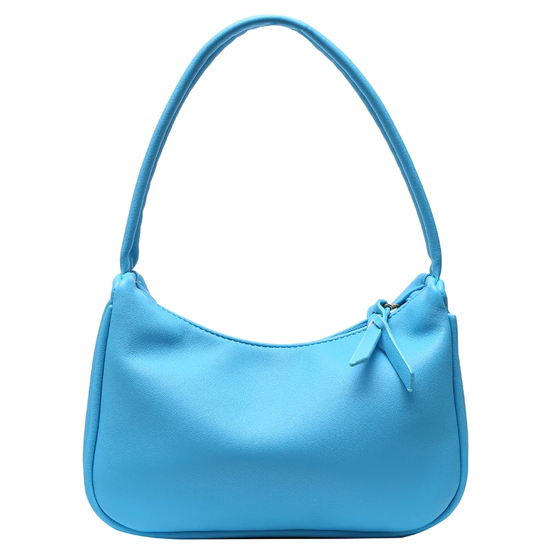 Čiste barve preprost PU usnja ženske Ramenski Tote Vrečko, torbice in torbe, torbe za ženske do leta 2020 sac bandouliere femme torba ženske