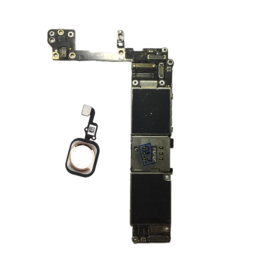 Čisto iCloud IOS Logiko odbor za iphone 6S 6 S mainboard z / brez dotik ID 16GB 64GB 128GB original odklenjena motherboard