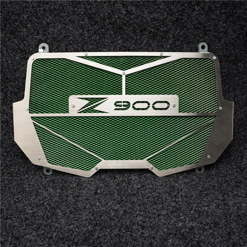 Črna Zelena motorno kolo Z900 Masko Hladilnika Guard Zaščito Za Kawasaki Z 900 z900 Z900 2017 2018 2019 2020 dodatki