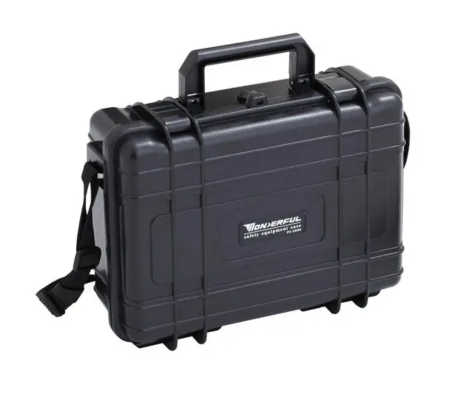 Čudovito 2L velikost plastične trdi kovček za orodje primeru, kamere primeru, vodotesno ohišje, pokrov
