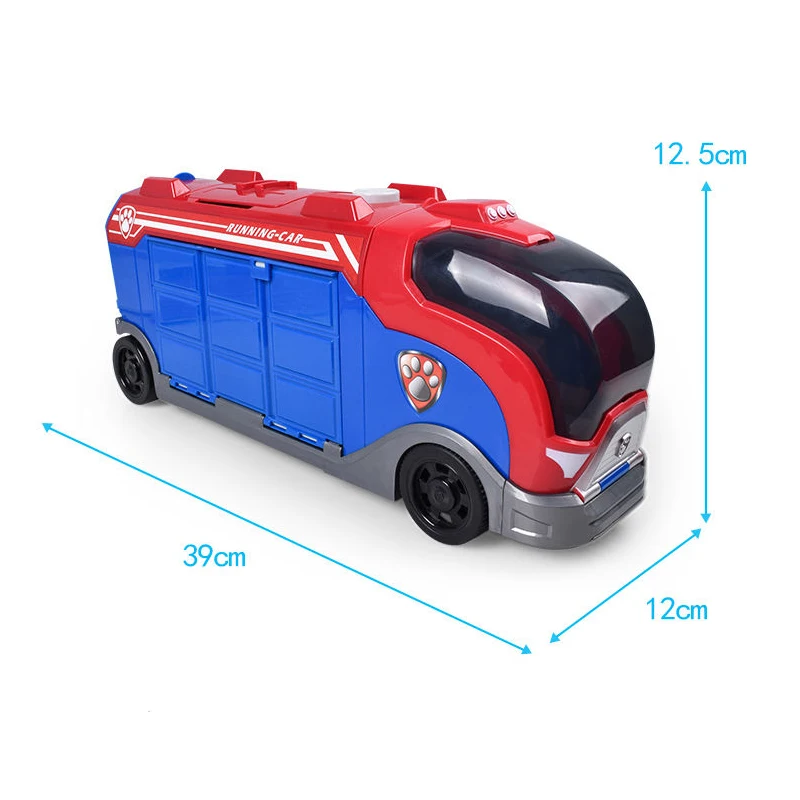 Šapa Patrol Reševanje Avtobus Pes Patrulla canina Igrače Anime Vozila Avto Plastične Igrače Akcije Slika Model, Rojstni dan, Darila, Igrače Za Otroka