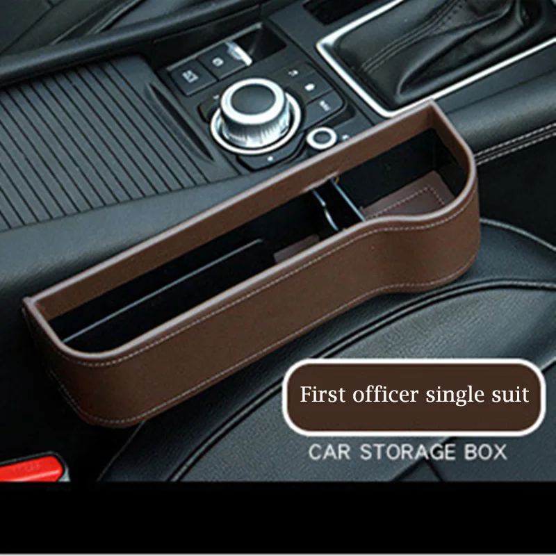 Škatla za shranjevanje Avtomobilski Sedež Razlika PU Primeru Žep Avtomobilski Sedež Strani Reže za Honda Accord Mesto Državljanske CRV CRZ Crosstour Elysion Fit Jade Modeli