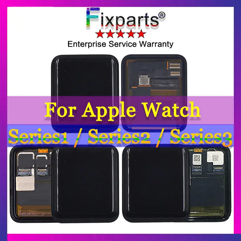 Šport / Sapphire Za Apple ura 1 LCD-Zaslon na Dotik Zbora Za Apple Watch Series 3 LCD Serije 2 Pantalla Zamenjava