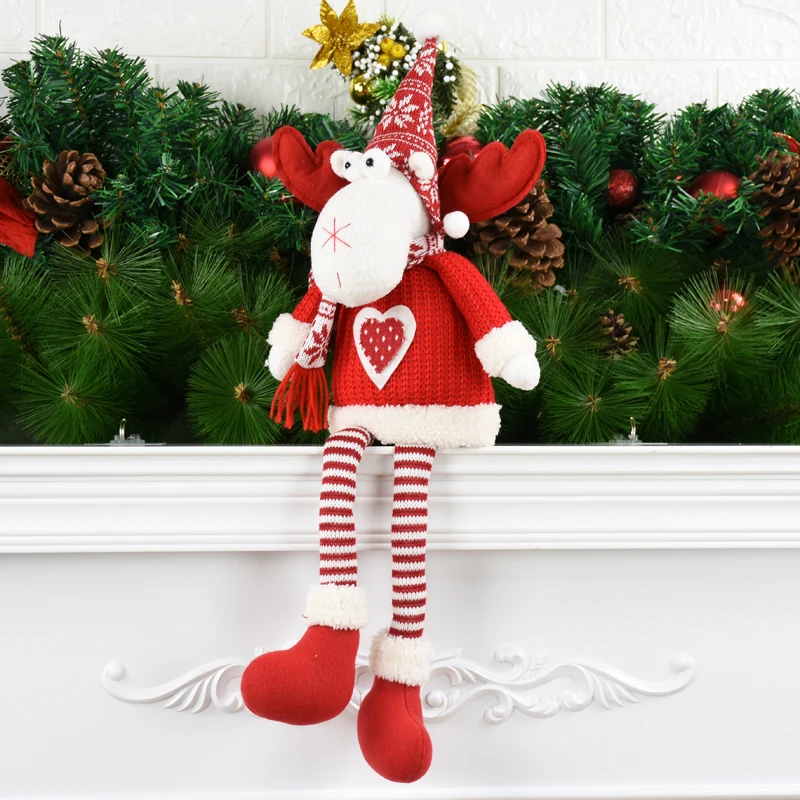 Številke Santa Claus Lutka, Božični Okraski Za Dom Vesel Božič Okraski Božič Vrt Dekoracijo Navidad Novo Leto