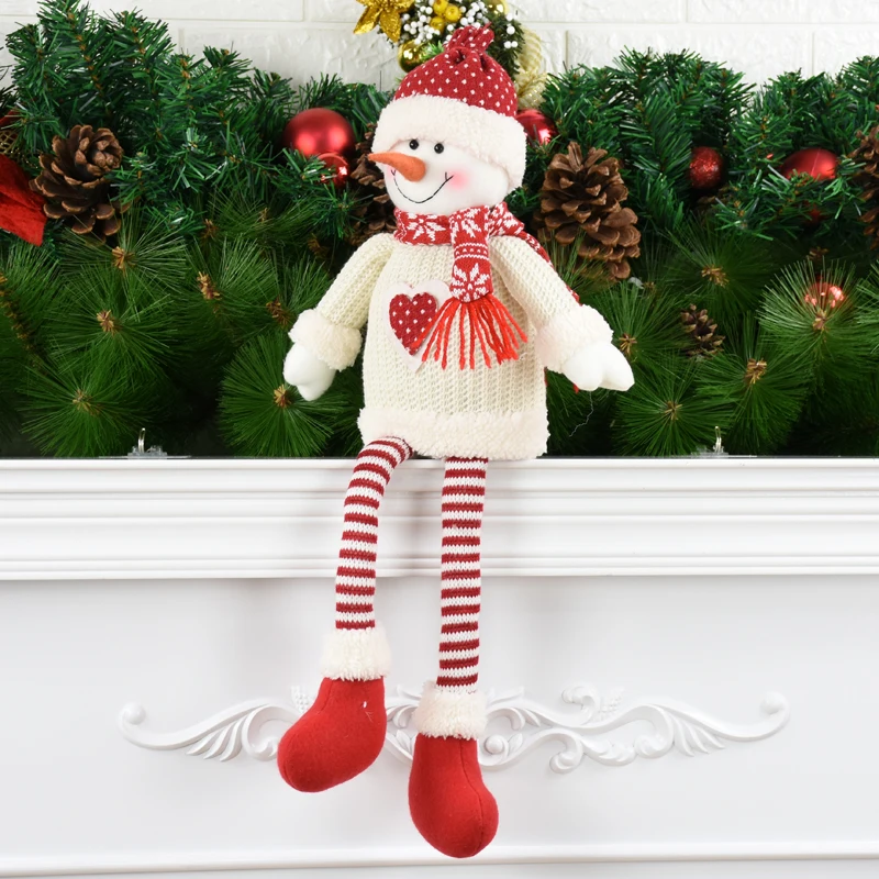 Številke Santa Claus Lutka, Božični Okraski Za Dom Vesel Božič Okraski Božič Vrt Dekoracijo Navidad Novo Leto