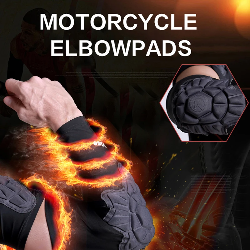 ŽELEZO JIA JE Motocikel Komolca Blazine za Zaščito Motokros Šport Kolesarjenje Stražar Moto Zaščitnik Prestavi Motocikla ElbowPad