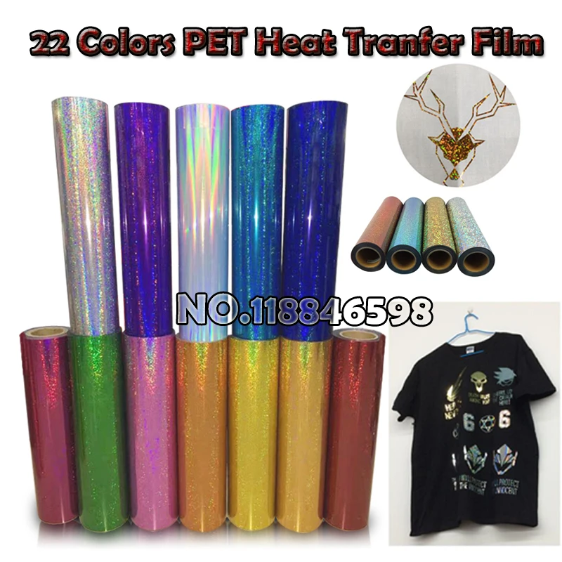Železo Prenos Pet Laser Prenos Toplote Film 50cmx100cm/Veliko za Bombaž) ali Tekstilnega Materiala Majica