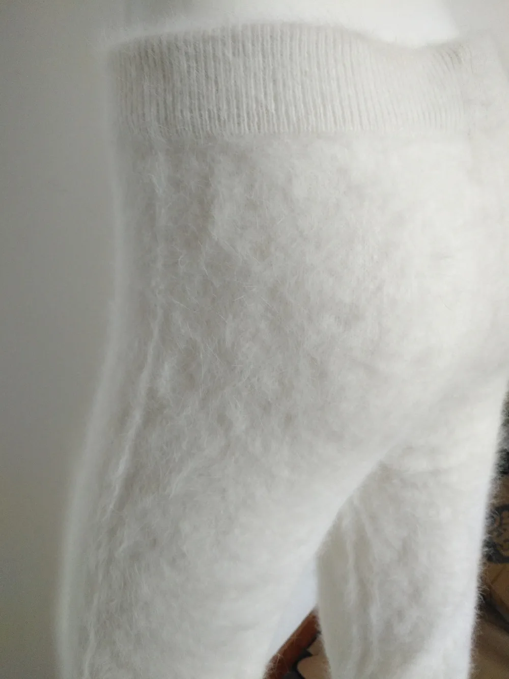 Ženske hlače Nove Ženske zimske mink kašmir dokolenke, pletene/hlače debele tople hlače brezplačna dostava JN234A