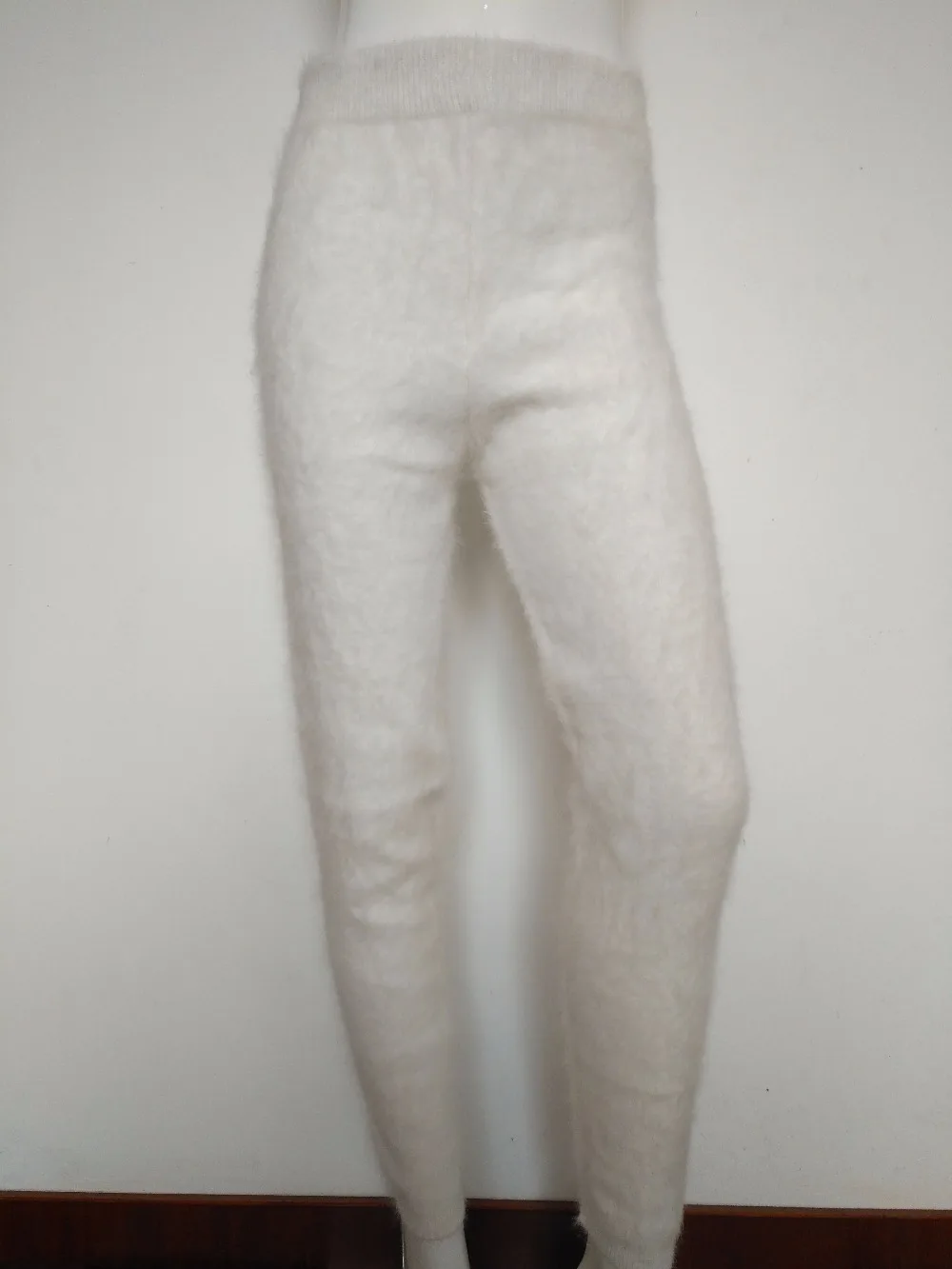 Ženske hlače Nove Ženske zimske mink kašmir dokolenke, pletene/hlače debele tople hlače brezplačna dostava JN234A