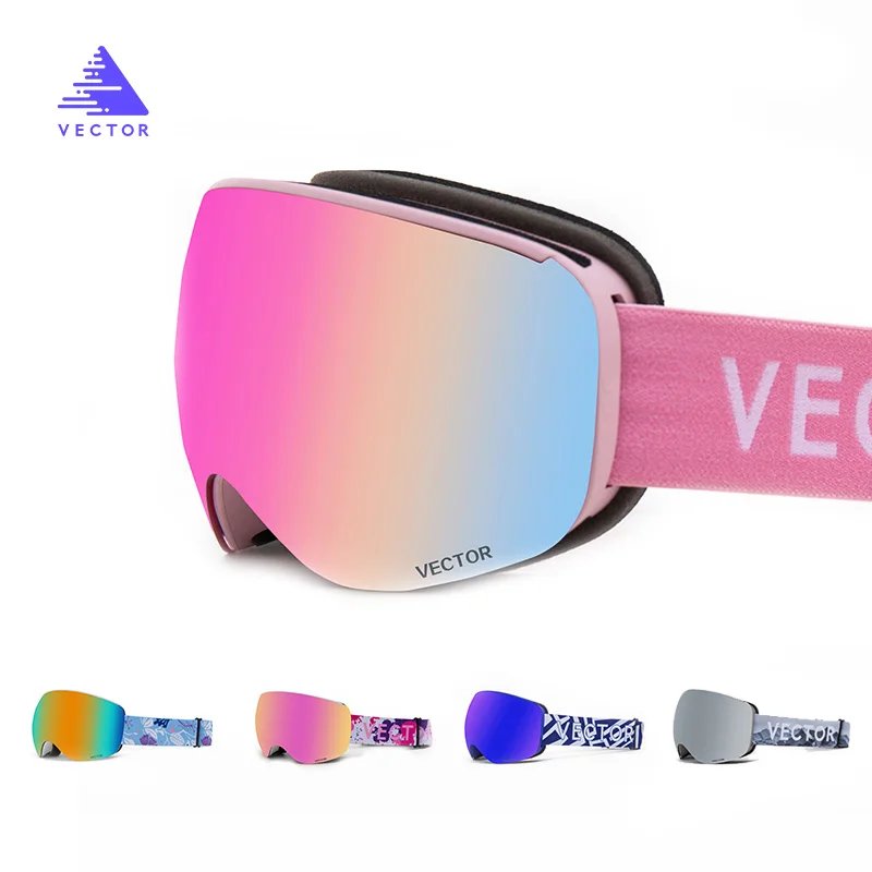 Ženske Smučarske Očala 2020 Vroče Prodaje Moške Smučarske Sneg Goggles UV400 Zaščito Anti-fog Snowboard Očala Smučarska Oprema za Šport