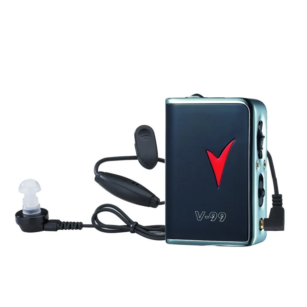 Žep Slušni Žice Ojačevalec Zvoka Nastavljiv Ton Digitalni Poslušanje Naprave Nego Ušes Proti-99