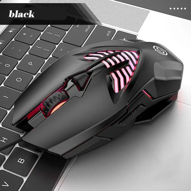 Žično Gaming Računalnik Miško Igralec igra 6-tipka Kovinski Usb Namizni Prenosni Miška za Prenosni računalnik PC Miško