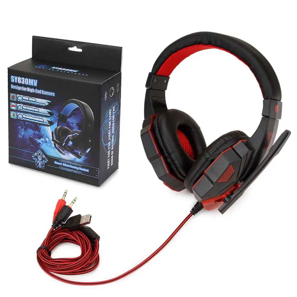Žično Gaming Slušalke z Mikrofonom za PS4 PC Mobilni telefon, Slušalke, Mikrofon Stereo Večerji Bas za Sony PlayStation 4 Slušalke